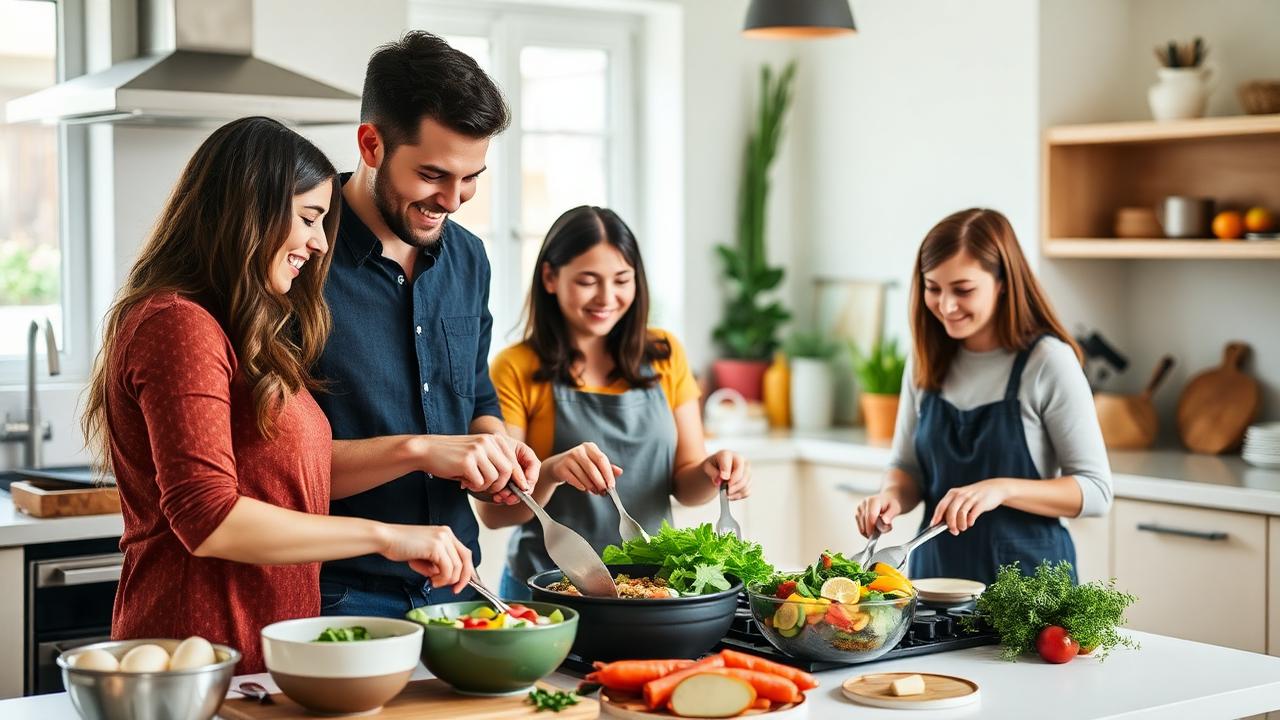Vegan kochen für Gäste — Beeindruckende Menüs