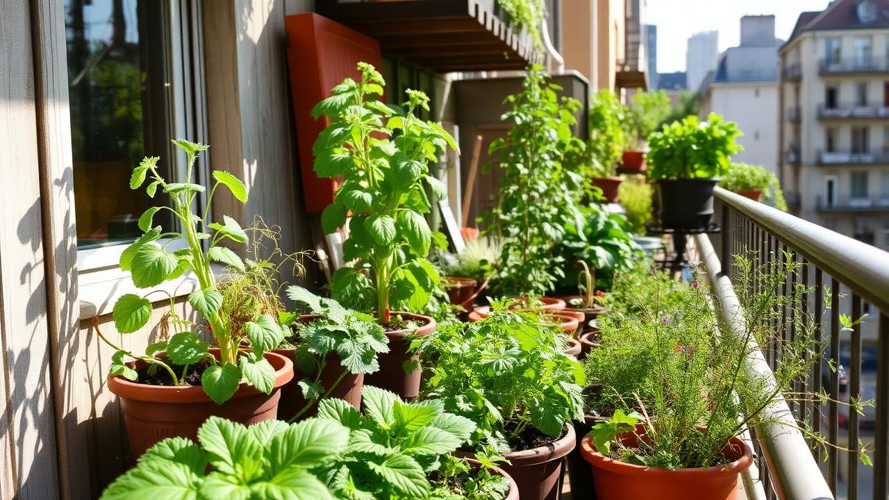 Urban Gardening — Gemüse auf dem Balkon anbauen