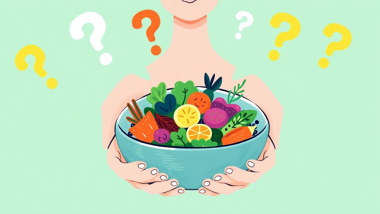 Zwei Menschen beim Gespräch über Ernährung